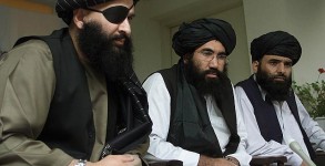 TALIBAN AMBASSADOR TO PAKISTAN ZAEEF LISTEN TO JOURNALISTS' QUESTIONS IN ISLAMABAD